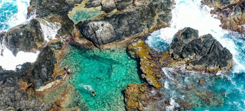 Baby Beach, Caves, and Natural Pool Off Road Safari