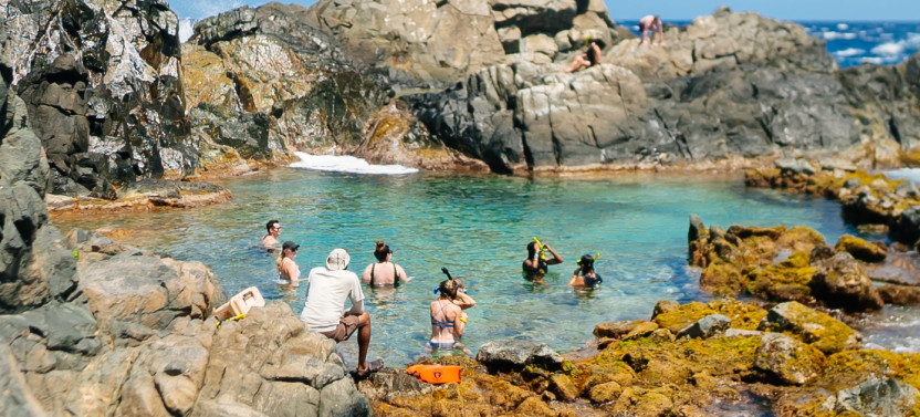 Natural Pool and Ruins Off‑Road Safari