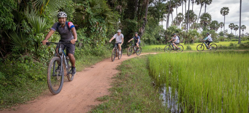 Private Siem Reap Countryside E-bike Tour