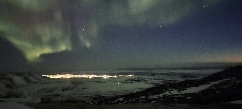 Arctic Night Snowmobile Adventure Chasing Northern Lights in Ilulissat
