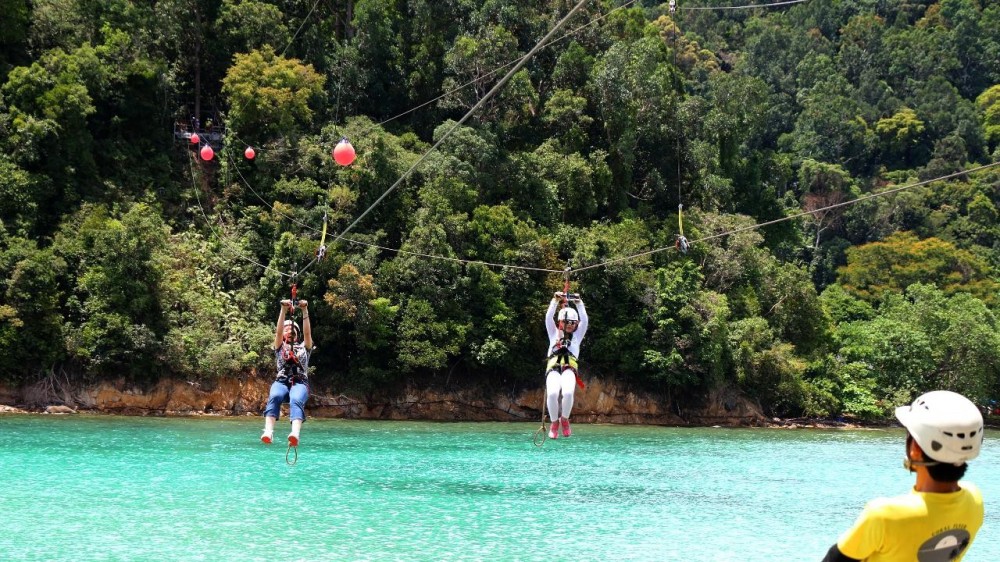 Private Marine Park &amp; Coral Flyer Zipline from Kota Kinabalu - Kota Kinabalu  | Project Expedition