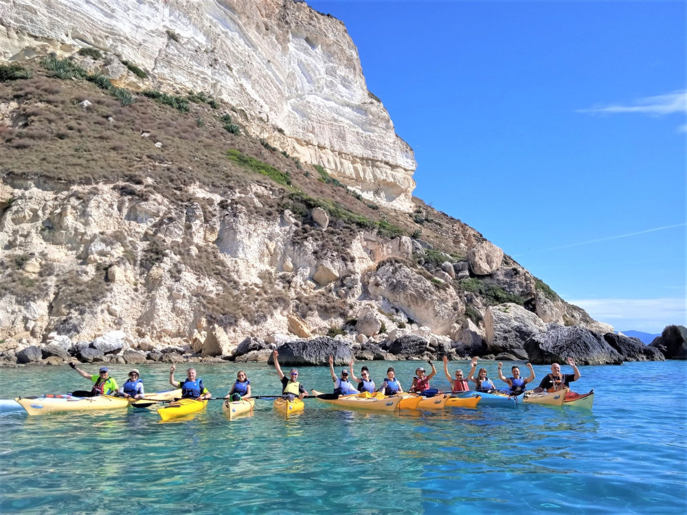 Cagliari: Kayak Excursion