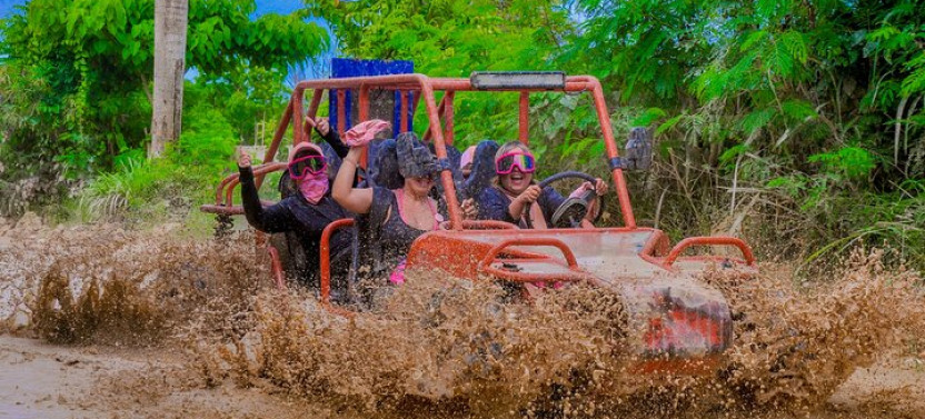 Half-day Buggy Tour To Water Cave And Macao Beach