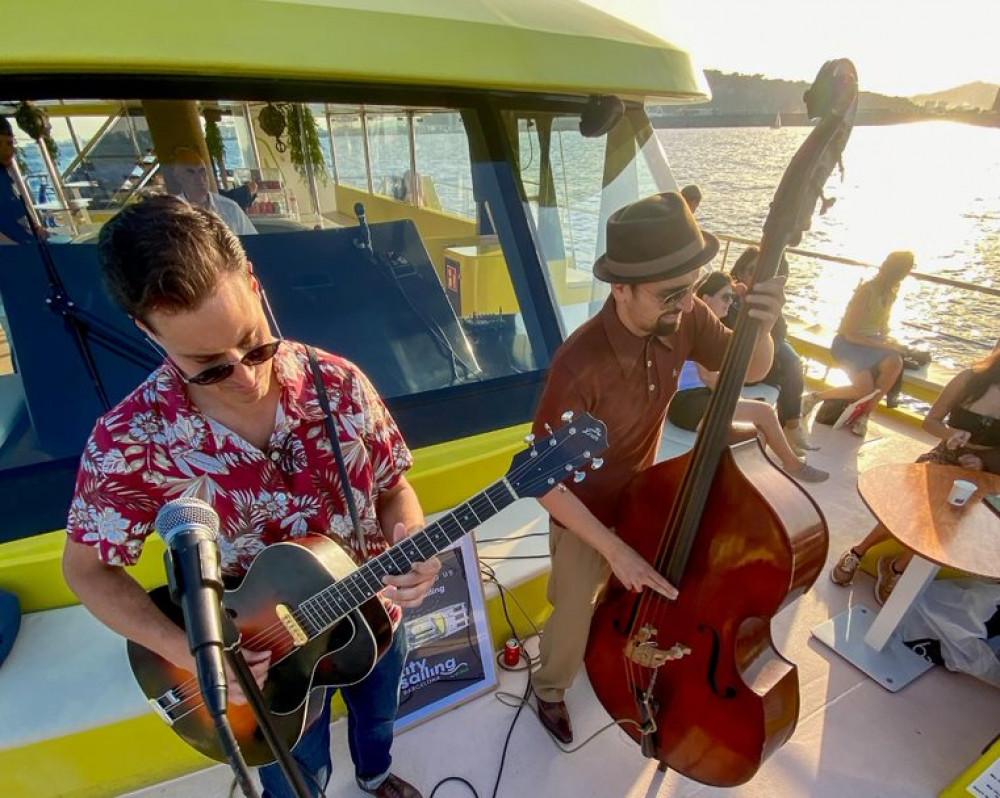 sunset catamaran cruise with live music