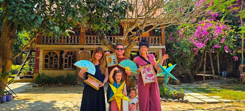 Luang Prabang: Mulberry Saa Paper and Lantern Making Private - Morning