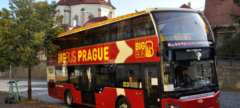 Prague: Big Bus Hop-On Hop-Off 24 Hours Access + Vltava River Cruise