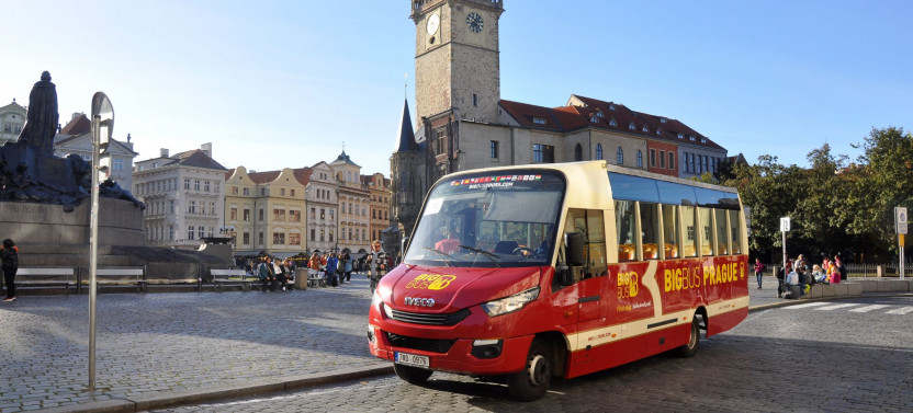 Prague: Big Bus Hop-On Hop-Off 24 Hours Access + Vltava River Cruise