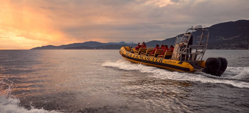 Sea Vancouver Waterfront Sightseeing - City & Waterfall - Zodiac