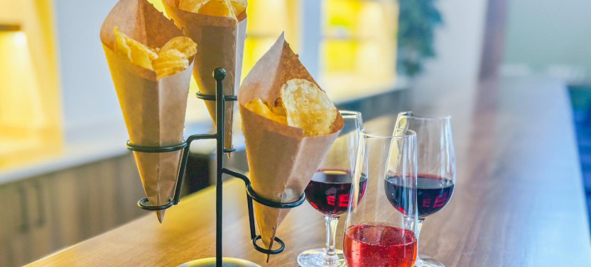 Sips & Chips Wine Tasting With Gourmet Potato Chip Pairing at Estate Winery