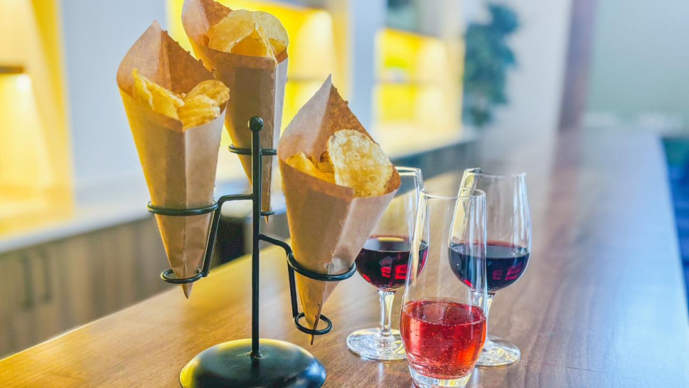 Sips & Chips Wine Tasting With Gourmet Potato Chip Pairing at Estate Winery