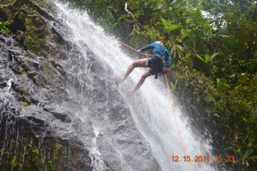 Canyoning Waterfall Rappelling