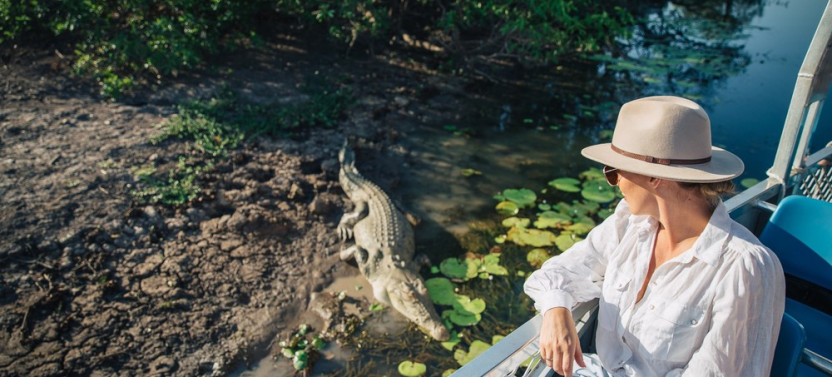 Kakadu Sunset Tour with Yellow Water Cruise & Dinner from Darwin