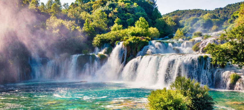 Split: Trogir and Krka National Park Guided Day Trip