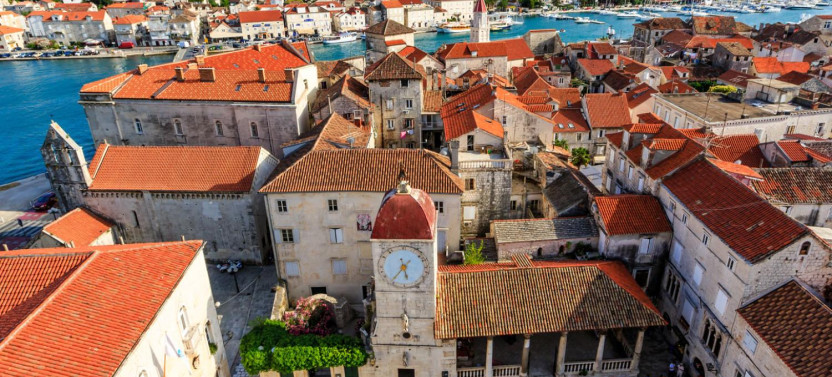 Split: Trogir and Krka National Park Guided Day Trip