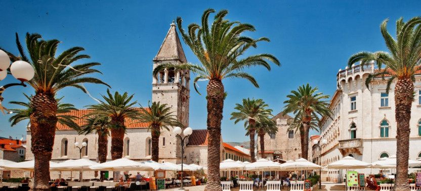 Split: Trogir and Krka National Park Guided Day Trip