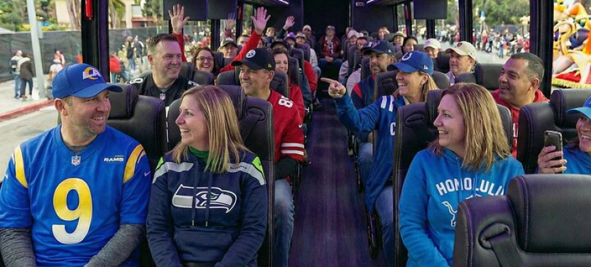 Round-Trip Hotel Shuttle to Los Angeles Rams Games at SoFi Stadium