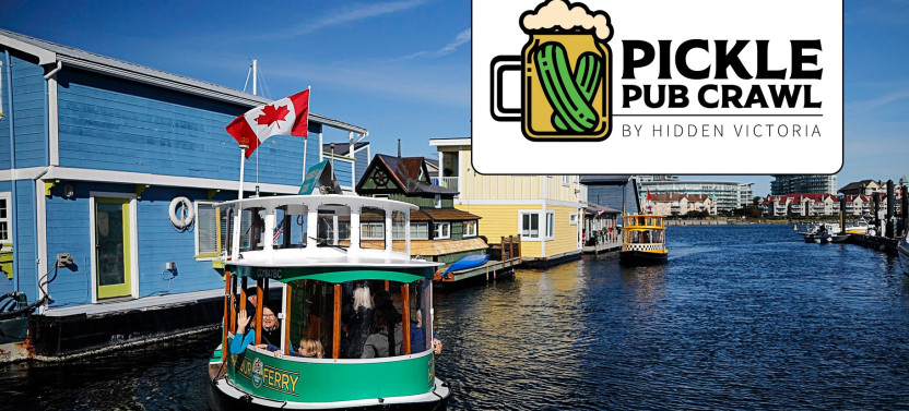 Pickle Pub Crawl on Victoria’s Scenic Inner Harbour