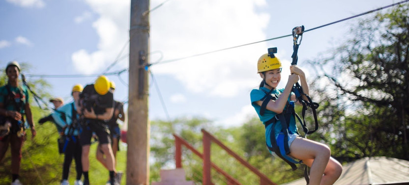 Afternoon Dole Plantation, Rum Tasting & Zipline Adventure on Oahu
