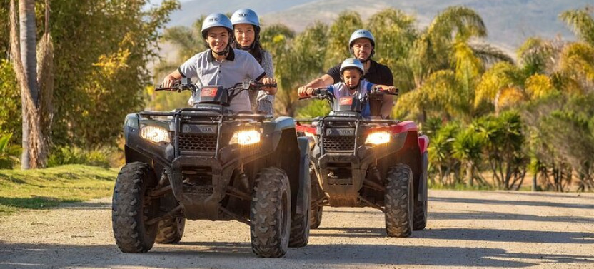 Las Cañadas ATV Tour with Transportation from Ensenada