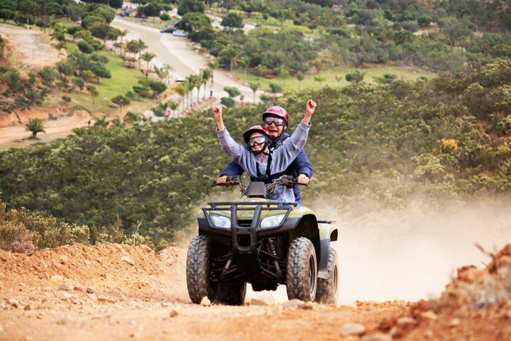 Las Cañadas ATV Tour with Transportation from Ensenada