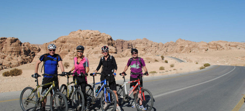 9 Day Tour of Petra & Wadi Rum by Bike