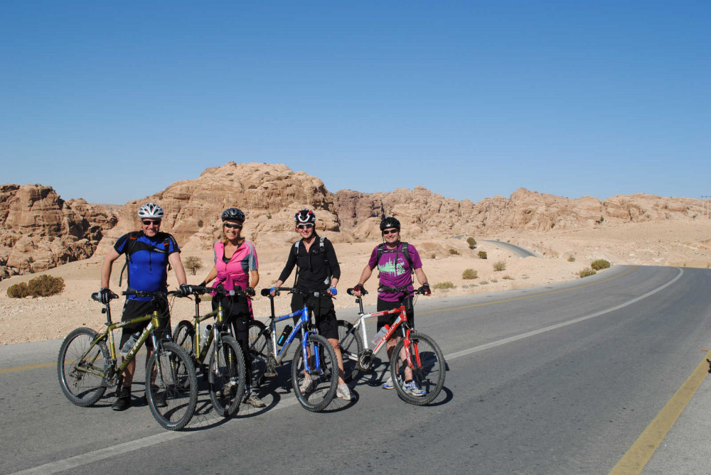 9 Day Tour of Petra & Wadi Rum by Bike