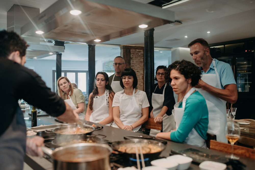 Spanish Paella Cooking Class in Madrid with Market Visit