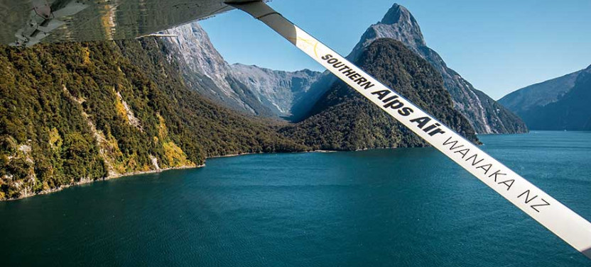 Milford Sound From Wanaka (Fly, Cruise, Fly + Glaciers)