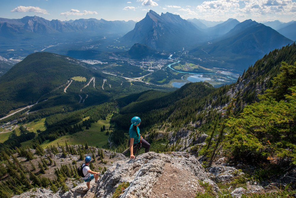 Mt Norquay Via Ferrata & Banff Sightseeing Chairlift