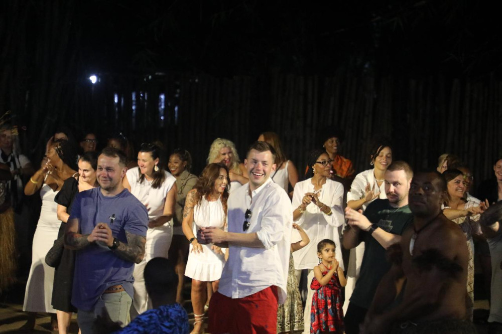 Fiji Culture Village Night Tour with Kava Ceremony, Lovo Feast & Fire Dance