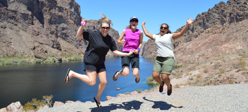 Emerald Cave Kayak Tour with Hotel Pickup and Hoover Dam Walk