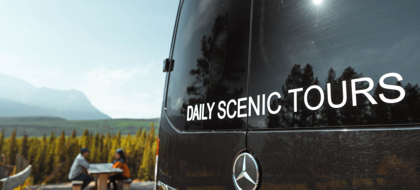 Private Customizable 8-Hour Mercedes Van Tour of the Canadian Rockies