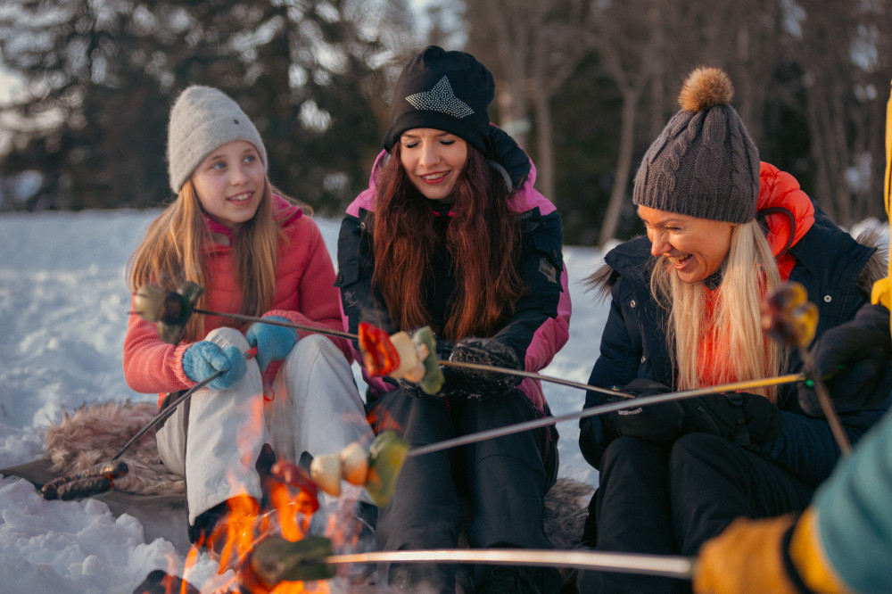 Private Lake Walk with Campfire Tour