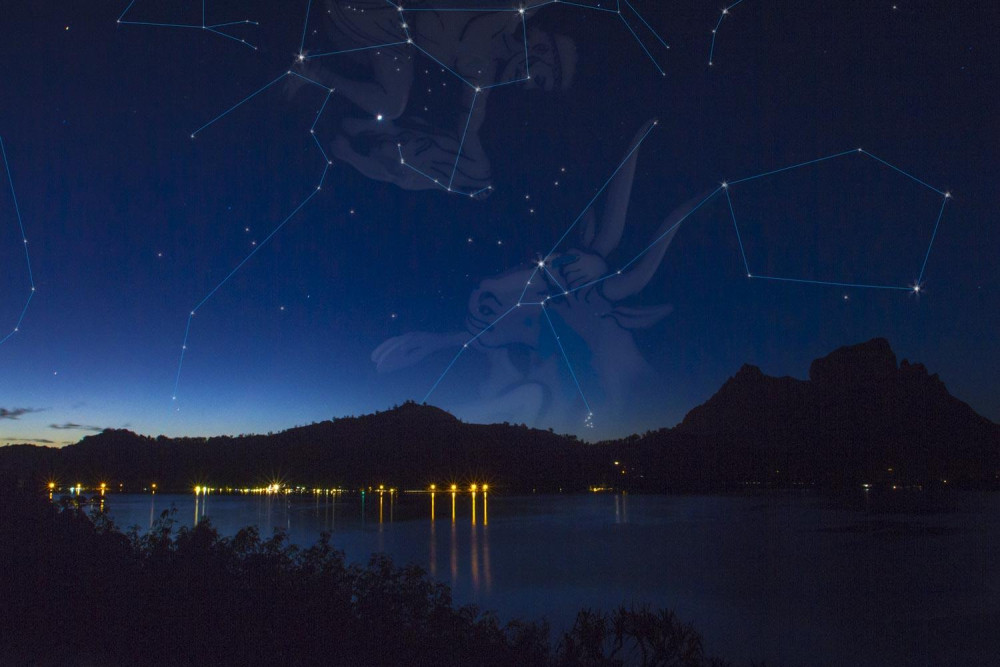 Evening Stargazing & Polynesian Legends Lagoon Cruise in Bora Bora