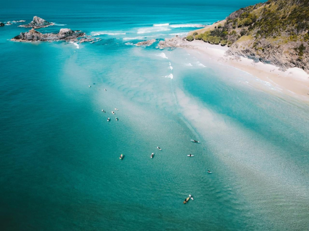Byron Bay & Burleigh Heads Coastal Culture Tour from Brisbane