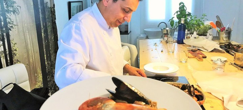 Private Paella Class, Tapas, Full Menu & Sangria Workshop