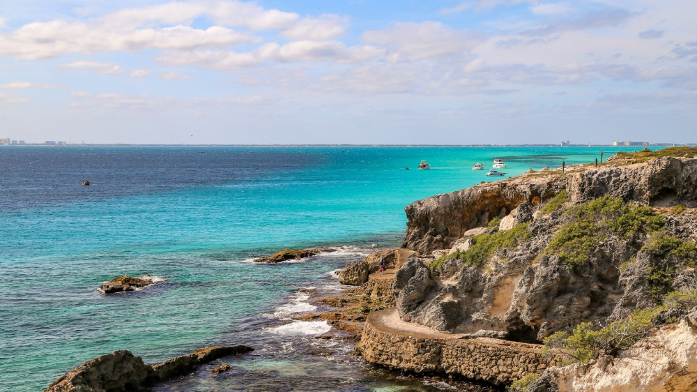 Isla Mujeres Luxury Sailing & Snorkeling Trip from Cancun