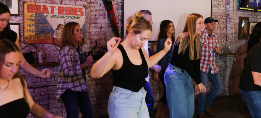 Private Line Dancing Class at AJ’s Good Time Bar