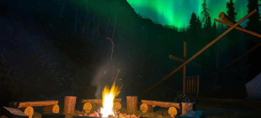 Whitehorse Aurora Night Experience with Fireside Dinner & Museum