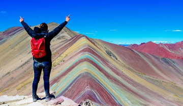 A picture of 3-Day Sacred Valley, Machu Picchu & Rainbow Mountain Hiking Tour
