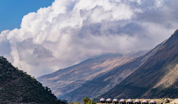 A picture of 2-Day Humantay Lake Trek With Overnight Sky Camp From Cusco