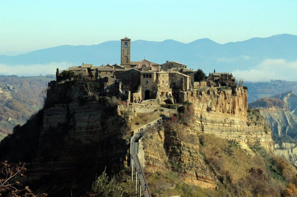 Private Transfer Florence to Rome via Bagnoregio