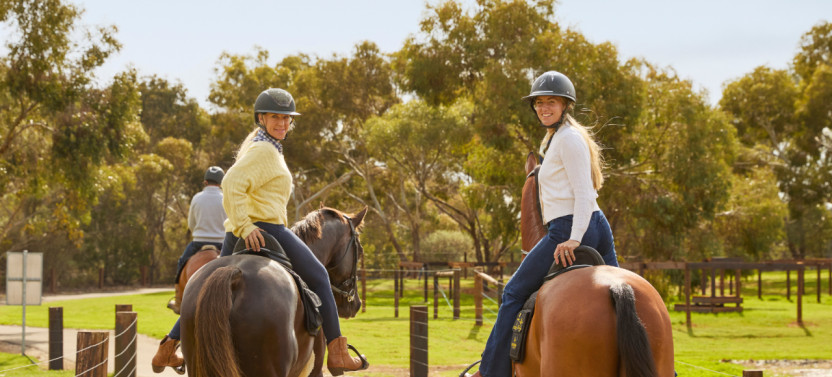 Scenic Horse Ride (1.5hr) & Romantic Picnic at Jacob's Creek (TC)