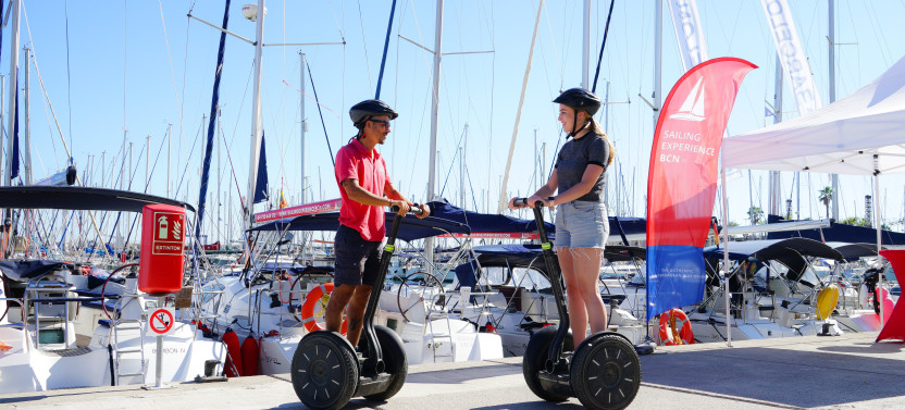 Segway Tour & Sailing Experience in Barcelona
