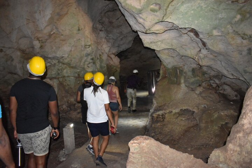 Green Grotto Cave and Blue Hole Private Day Tour