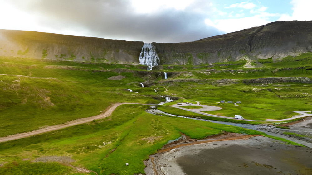 Private tour from Isafjordur Port: Dynjandi Waterfall & Westfjords Panorama