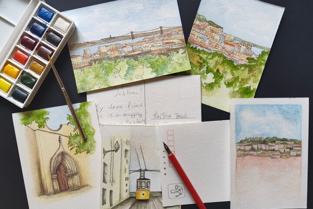 Discover Lisbon: Sketching & Hidden Views Tour