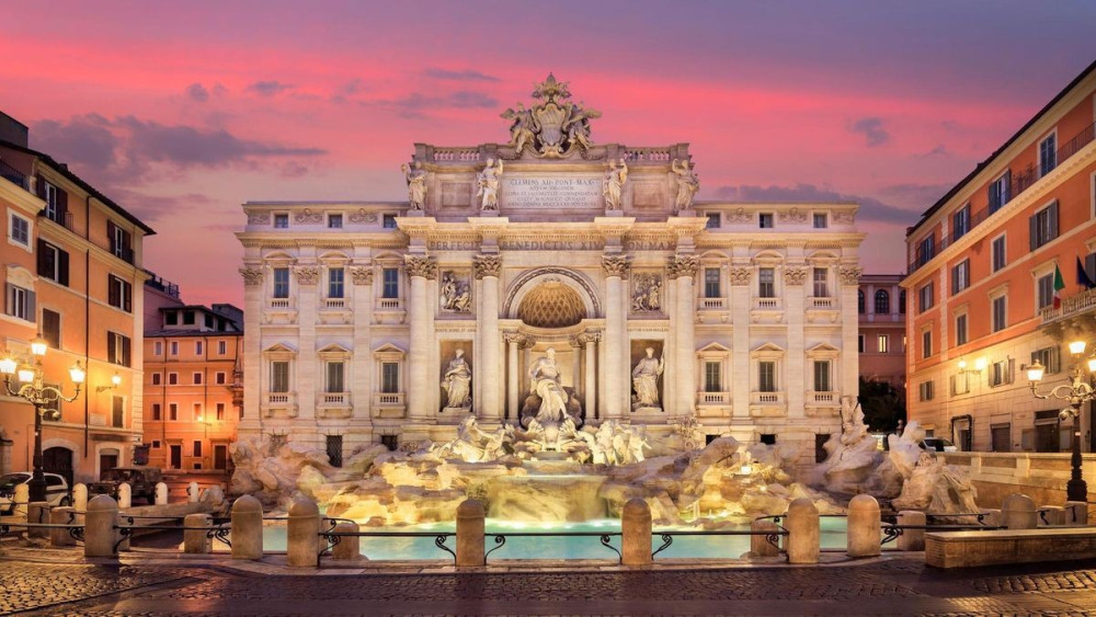 Pantheon, Trevi Fountain, Spanish Steps & Navona Tour with Entry Tickets