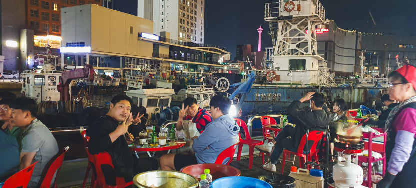 Busan Food Crawl (Fresh Korean "Sashimi" Version)