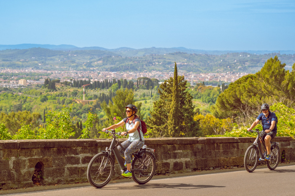 Fiesole E-Bike Tour: Self-Guided with Audio & Florence Views